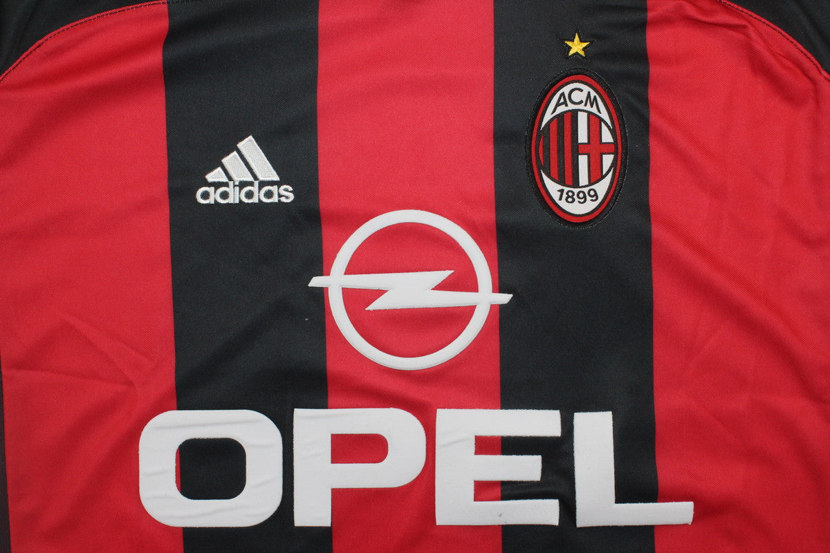 Camisa Retrô Milan Home UCL Versão 00/01
