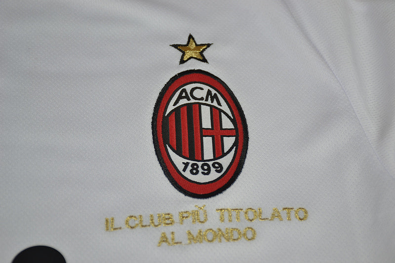 Camisa Milan Manga Longa 08/09 - Versão Retrô "Beckham" Nº 32