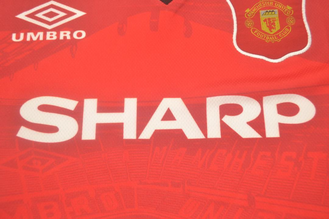 Camisa Manchester United Home 94/96 - Versão Retrô