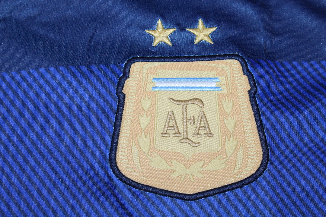 Camisa Argentina Manga Longa Away 2014 - Versão Retrô