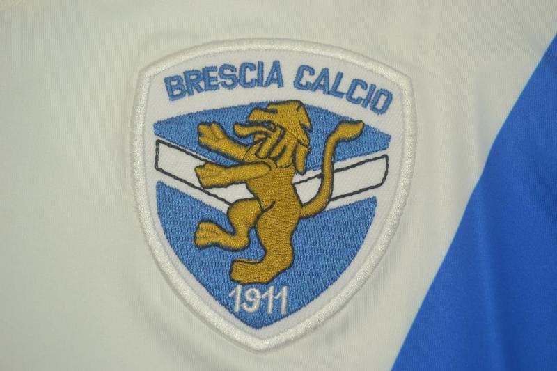 Camisa Brescia Calcio Manga Longa Away 03/04 - Versão Retrô