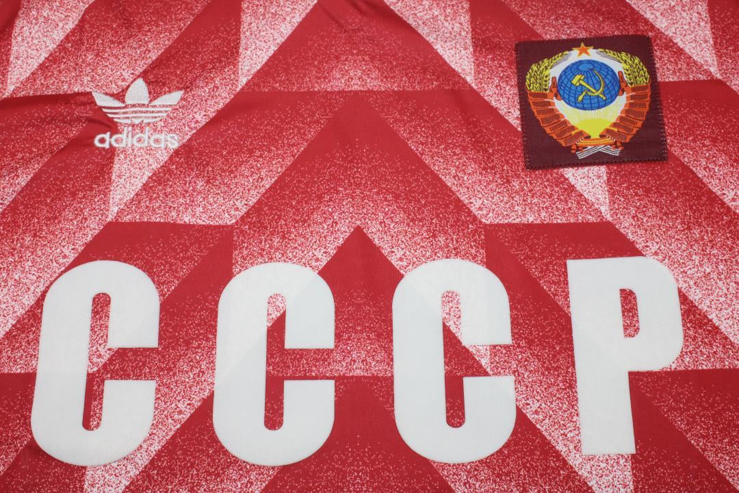Camisa Retrô União Soviétiva Euro Home 1988 "Belanov" N°.10