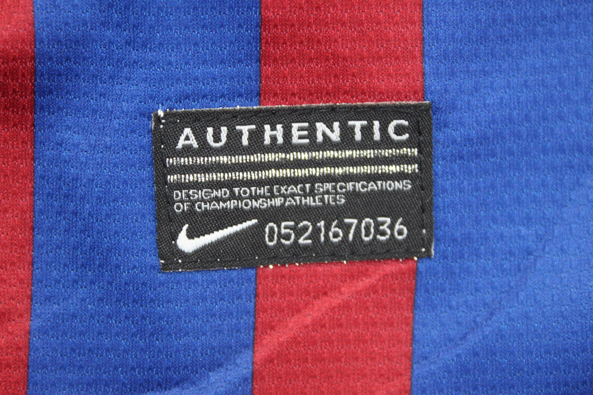 Camisa Barcelona Manga Longa Home 11/12 - Versão Retrô