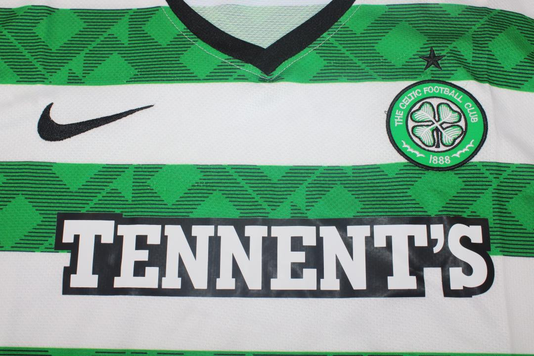 Camisa Celtic Home 10/12 - Versão Retrô Nº 5