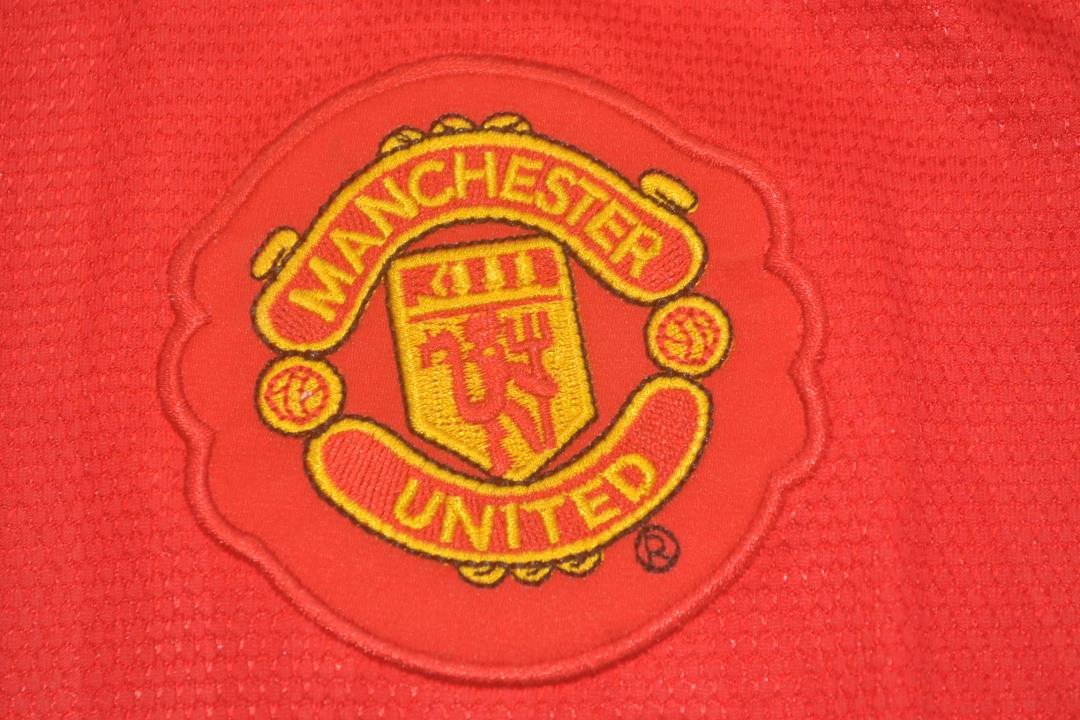Camisa Manchester United Home 07/09 - Versão Retrô "Scholes" Nº 18