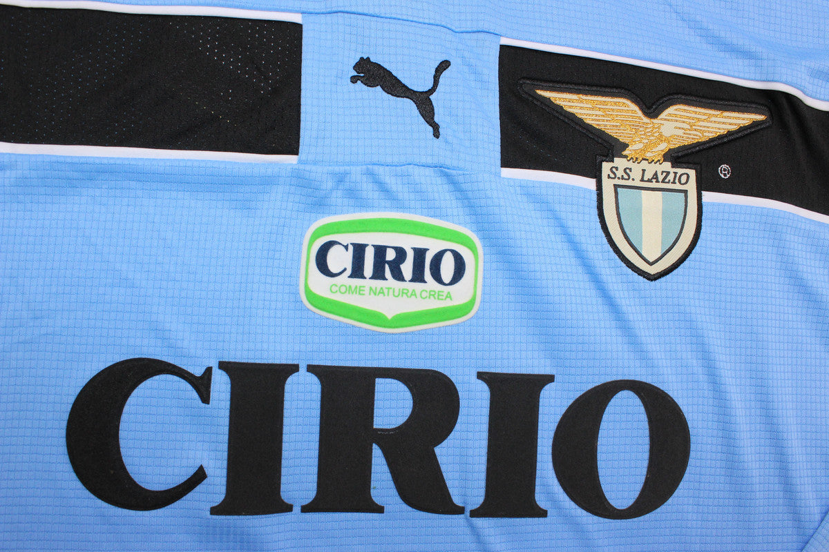 Camisa Lazio Manga Longa Home 99/00 - Versão Retrô