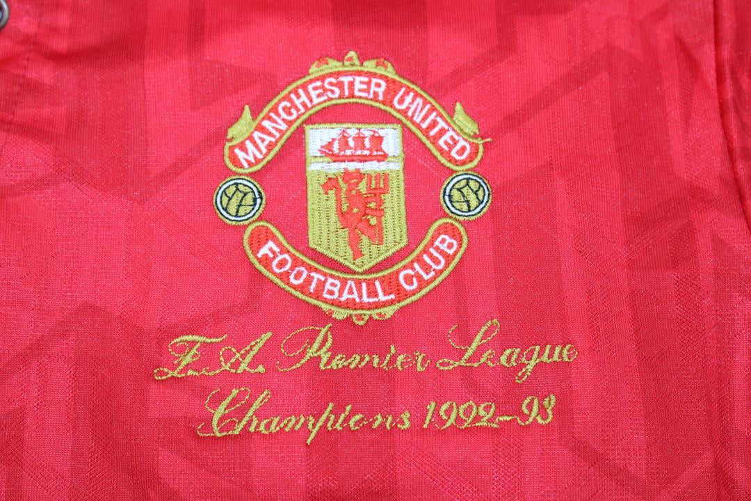 Camisa Manchester United Champions Home 92/93 - Versão Retrô