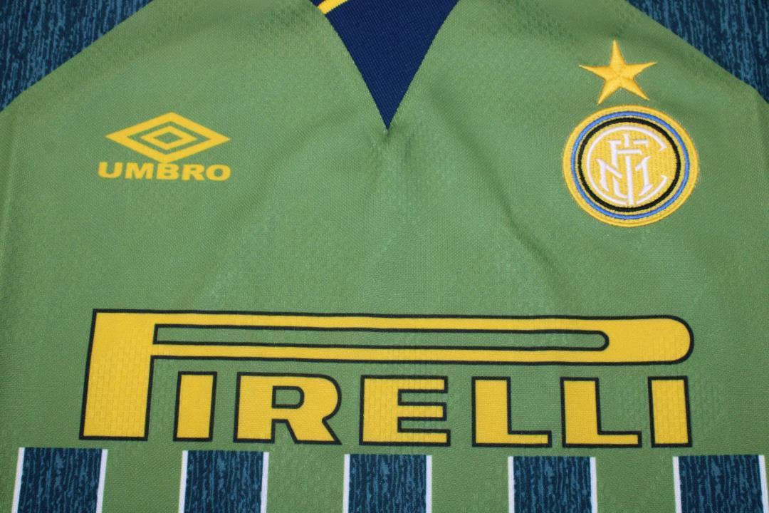 Camisa Retrô Inter de Milão Away  94/95 "R.CarCamisa Retrô Los" N°.6