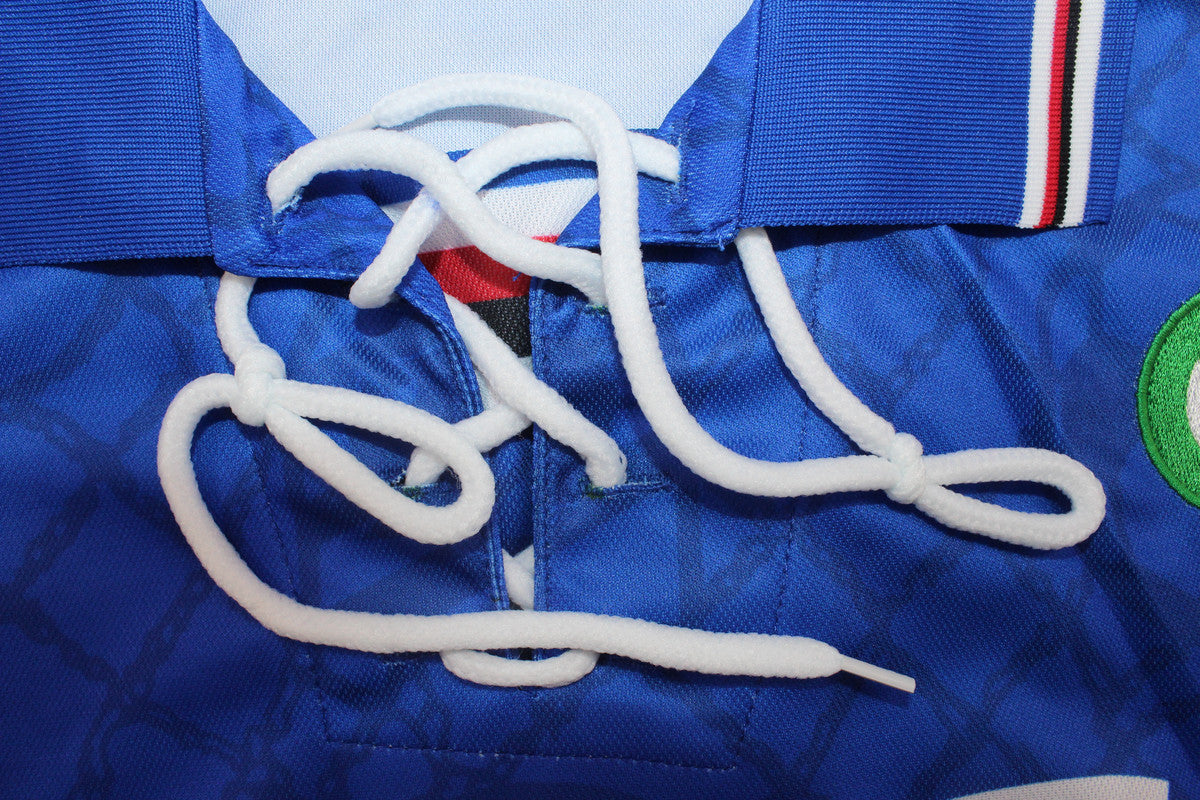 Camisa Retrô Sampdoria Home 94/95 "Mancini" N°.10