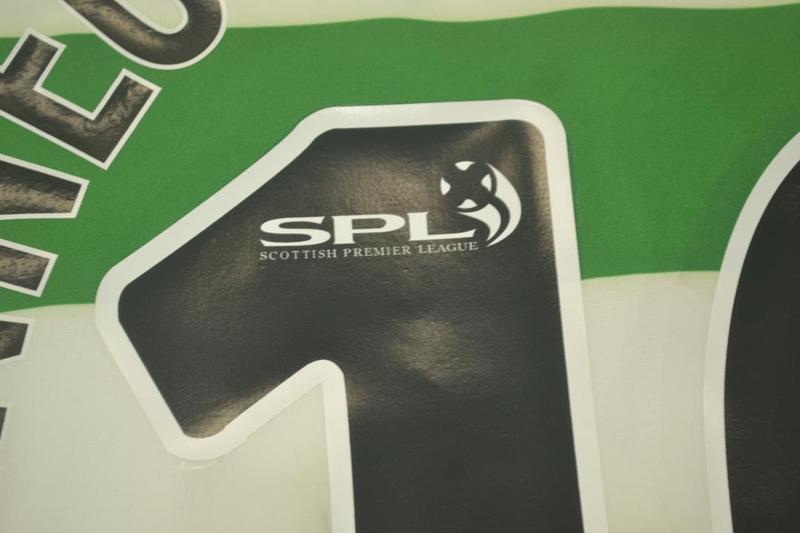 Camisa Celtic Home 05/06 - Versão Retrô "Hesselink" Nº 10