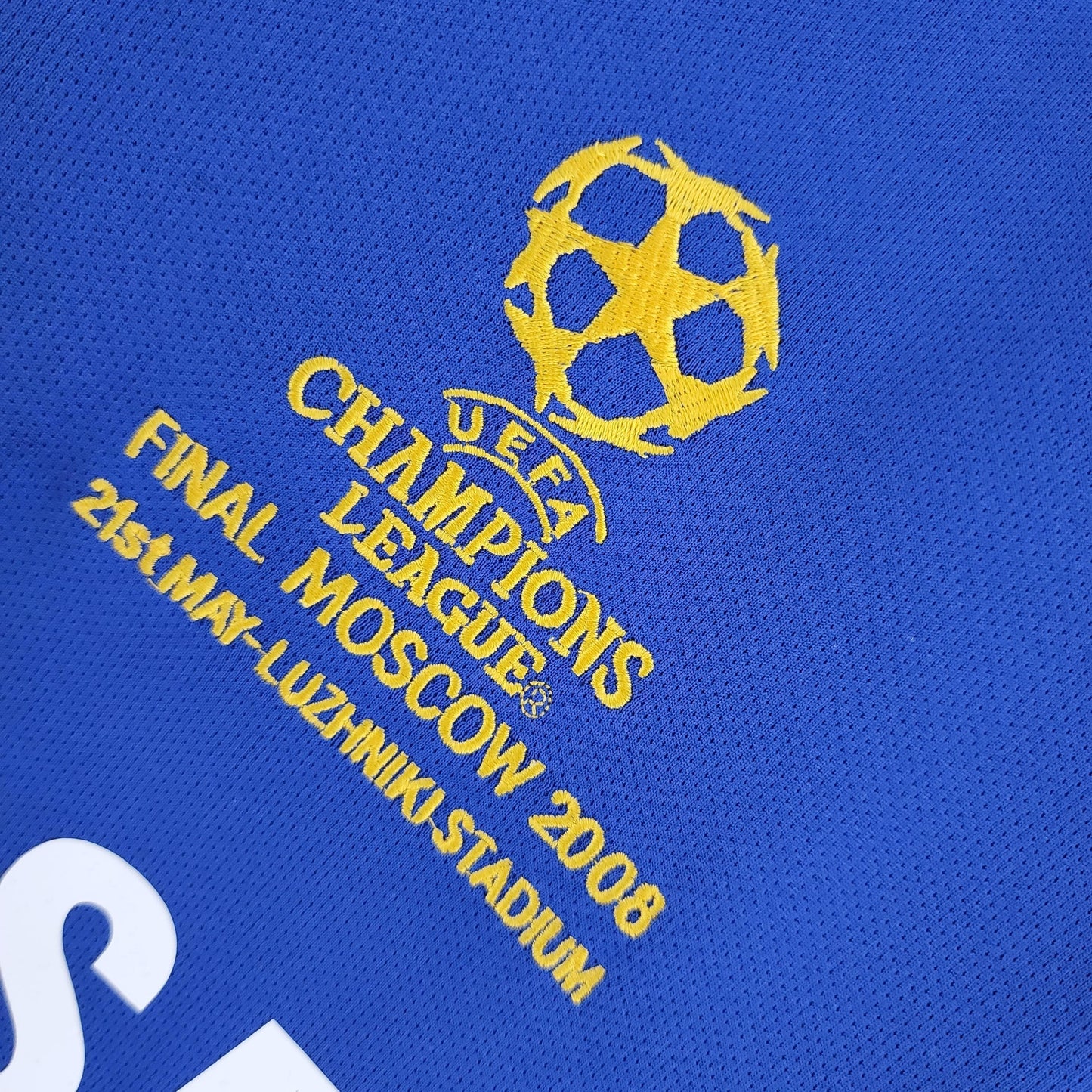 Camisa Chelsea UCL Finale Home 07/08 - Versão Retrô "J. Cole" Nº 10