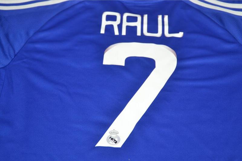 Camisa Real Madrid Away 08/09 - Versão Retrô "Raul" Nº 7