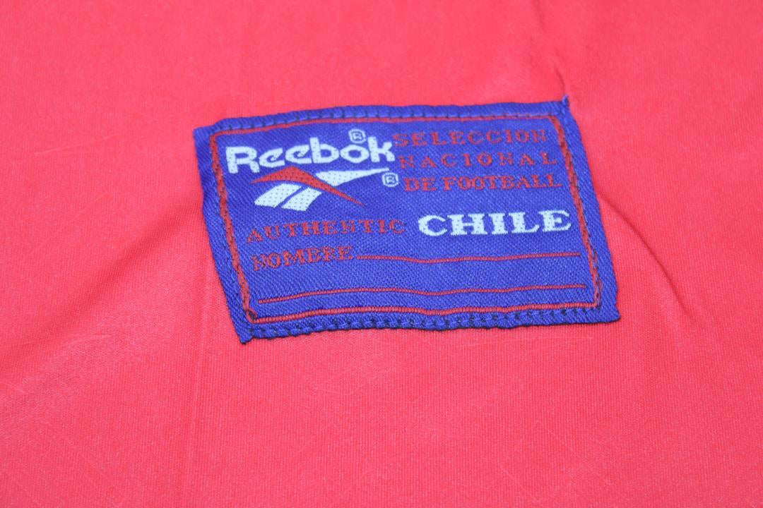Camisa Retrô União Chile Home WC Versão 1998 "Zamorano" N°9