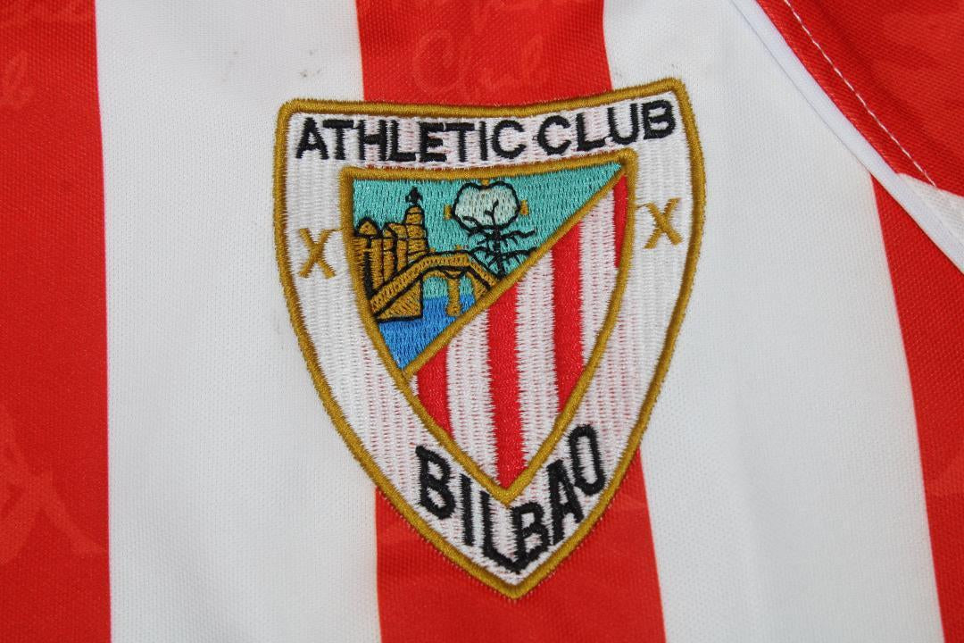 Camisa Athletic Bilbao Home 95/97 - Versão Retrô "J.Guerrero" Nº 8