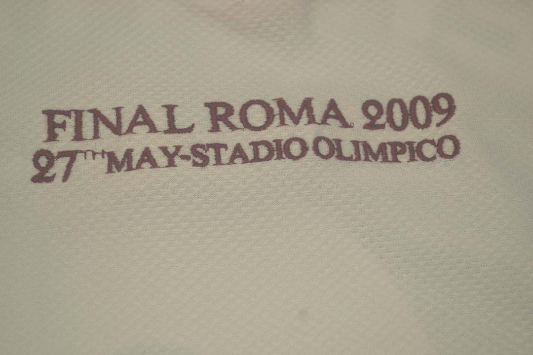 Camisa Manchester United UCL Final 08/09 - Versão Retrô