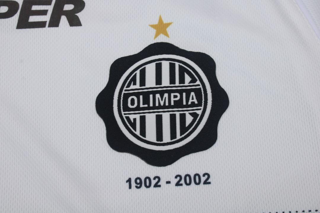 Camisa Olimpia Home 2002 - Versão Retrô