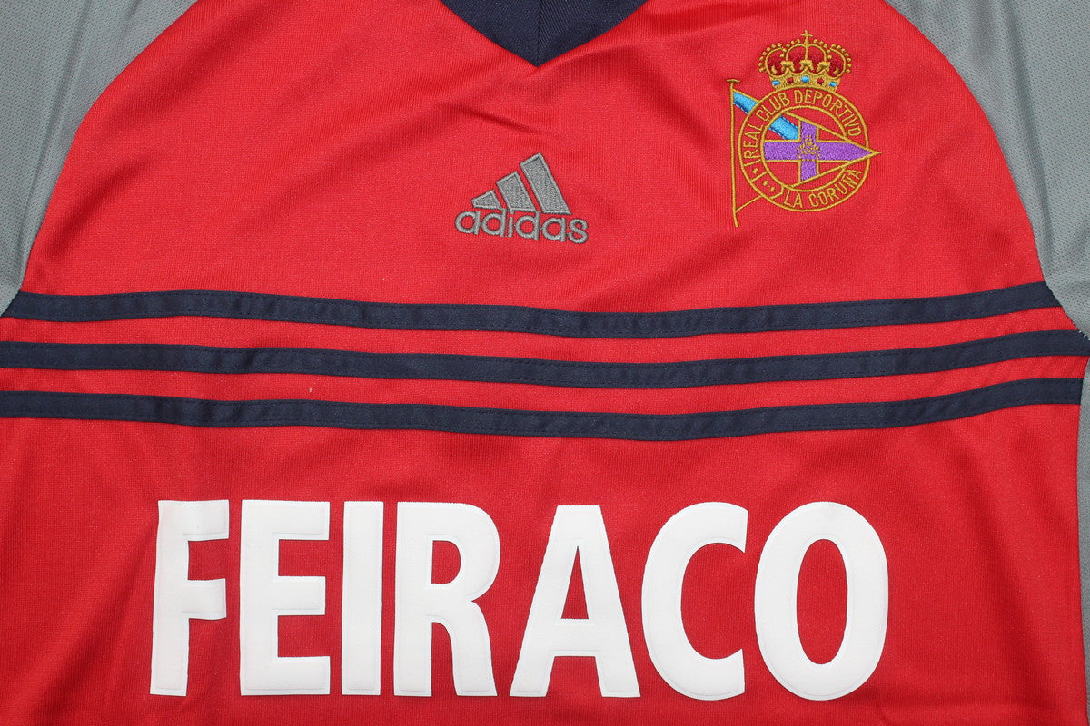 Camisa Deportivo de La Coruña Third Away 99/00 - Versão Retrô "Fran" Nº 10