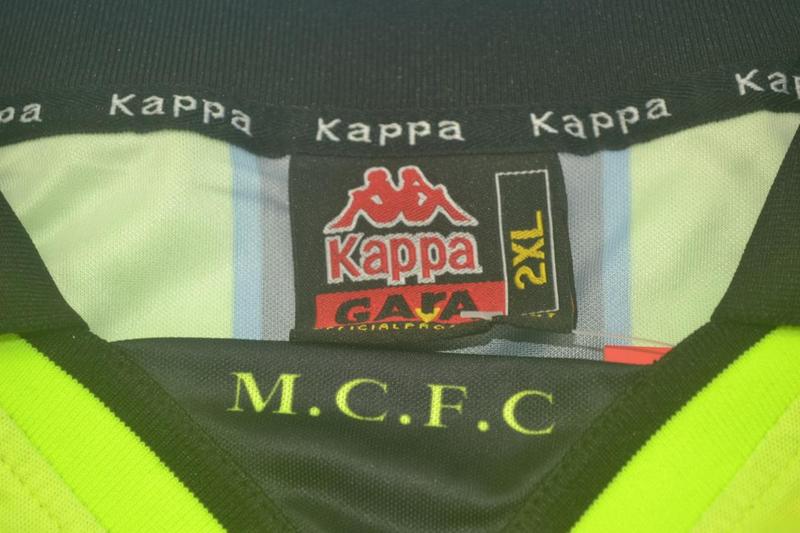 Camisa Manchester City Away 98/99 - Versão Retrô "Jan" Nº 4