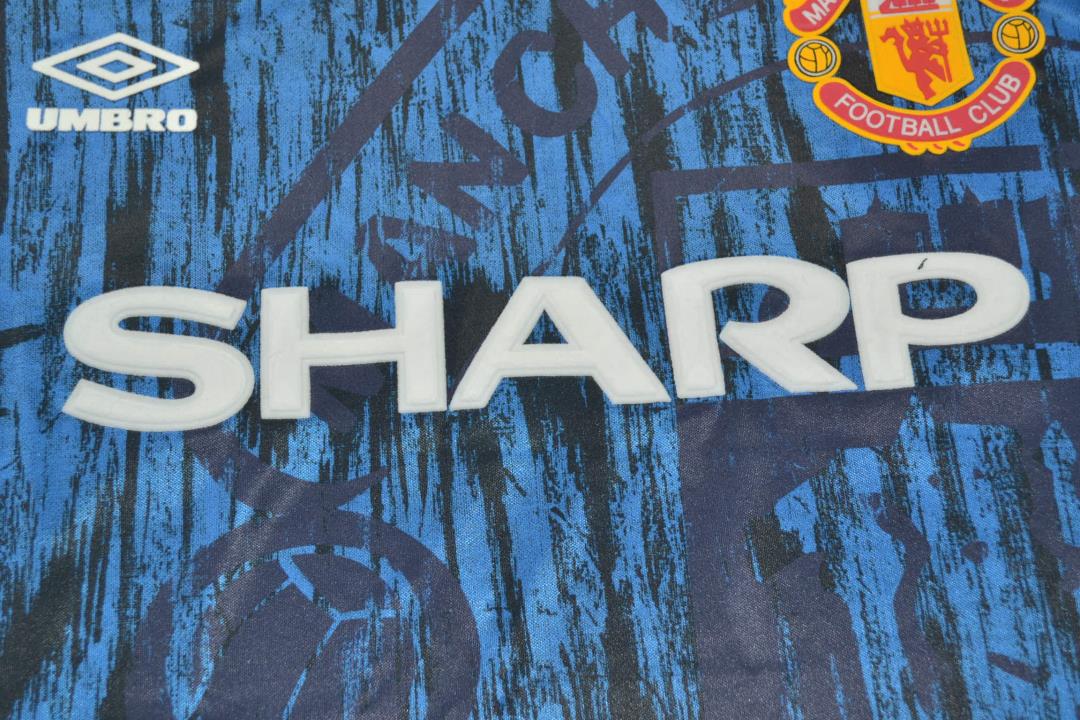 Camisa Manchester United Away 92/93 - Versão Retrô "Cantona" Nº 7