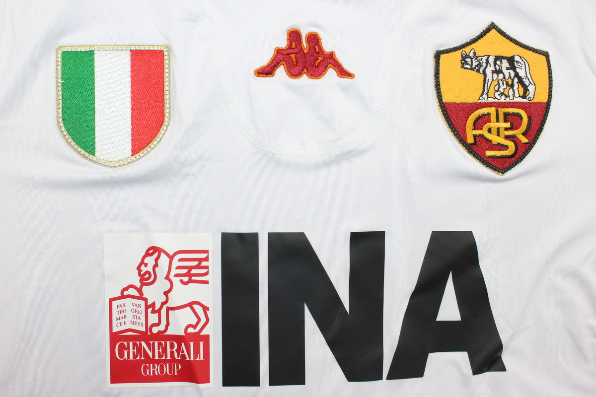 Camisa Retrô Roma Away 01/02