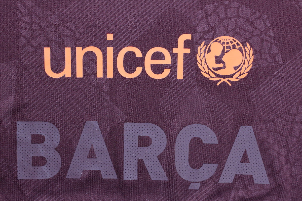 Camisa Barcelona Third Away 17/18 - Versão Retrô "Messi" Nº 10