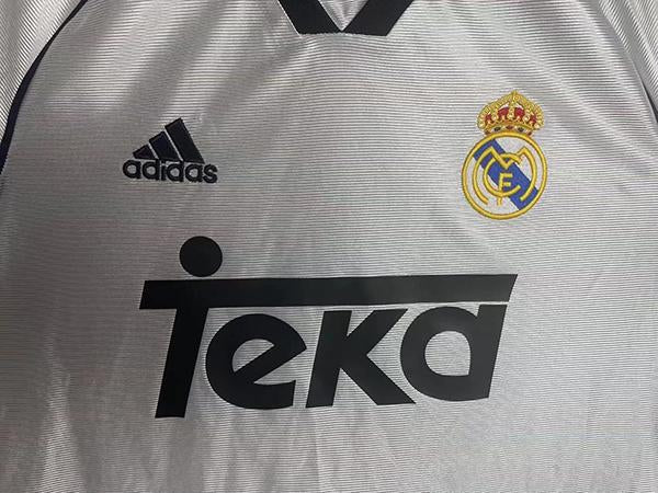 Camisa Real Madrid Manga Longa Home 98/00 - Versão Retrô
