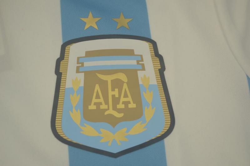 Camisa Argentina Manga Longa Home 2014 - Versão Retrô