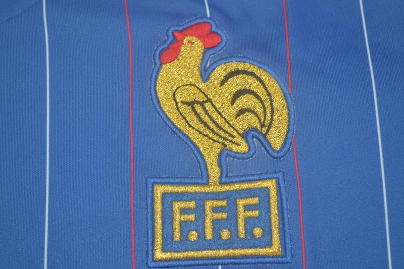 Camisa Retrô França Home 1982 N°10