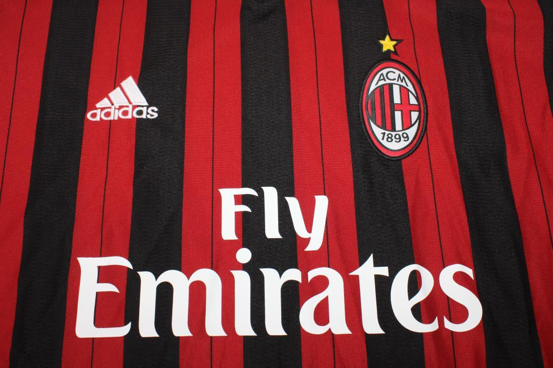 Camisa Milan Manga Longa Home 13/14 - Versão Retrô