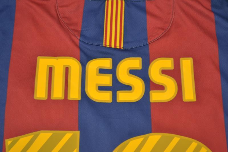 Camisa Barcelona UCL Final 2011 - Versão Retrô "Messi" Nº 10