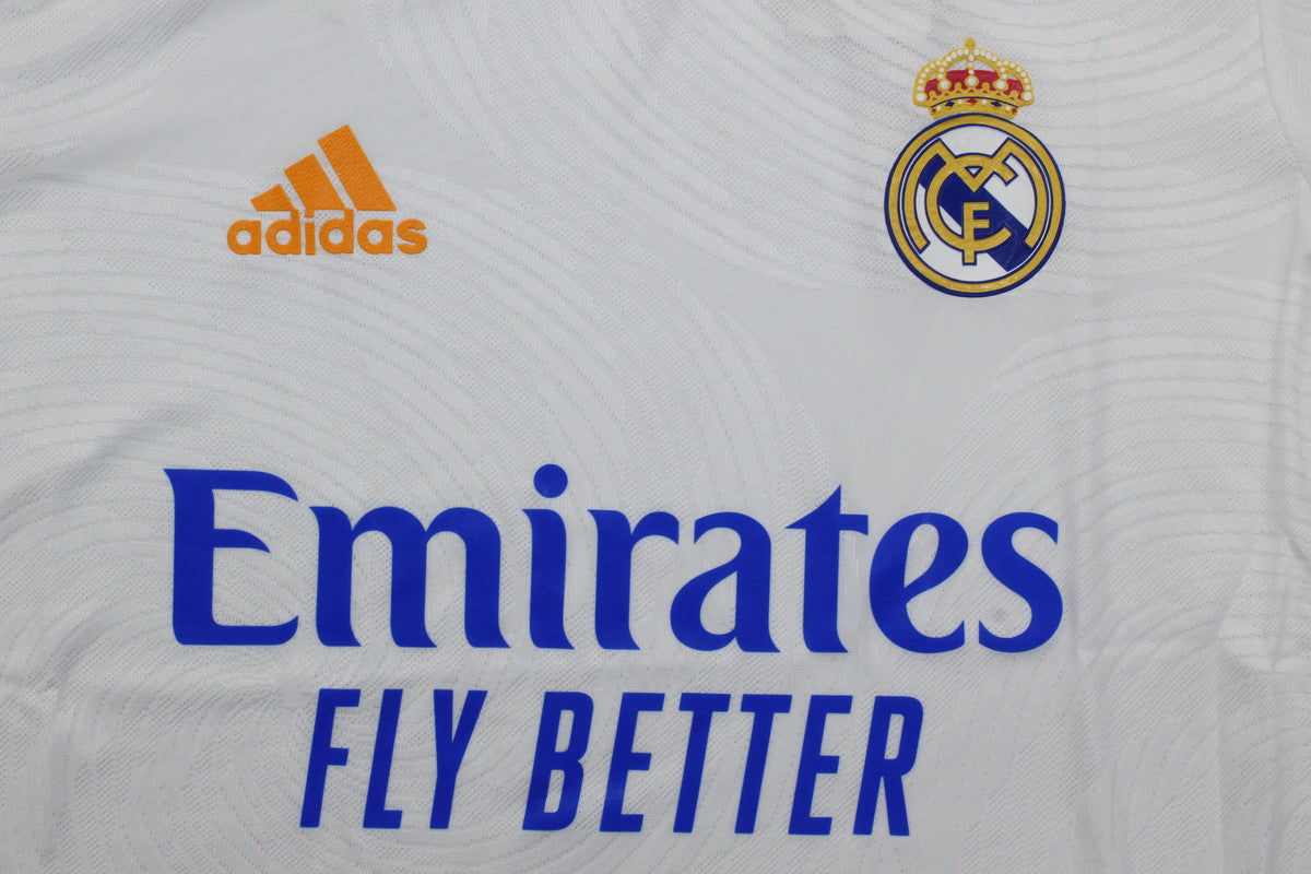 Camisa Real Madrid Home 21/22 - Versão Retrô