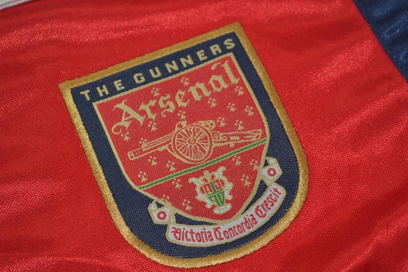 Camisa Arsenal Home 98/99 - Versão Retrô