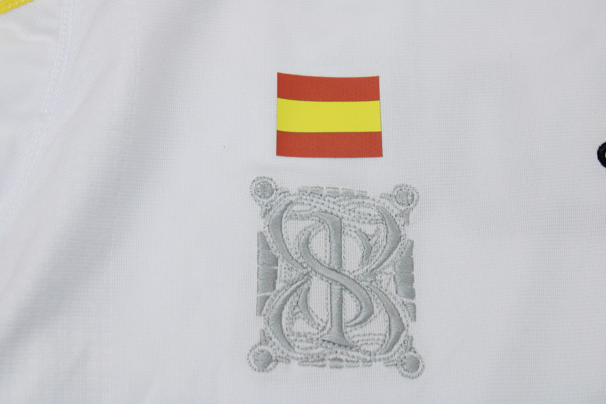 Camisa Real Madrid Manga Longa Home 09/10 - Versão Retrô
