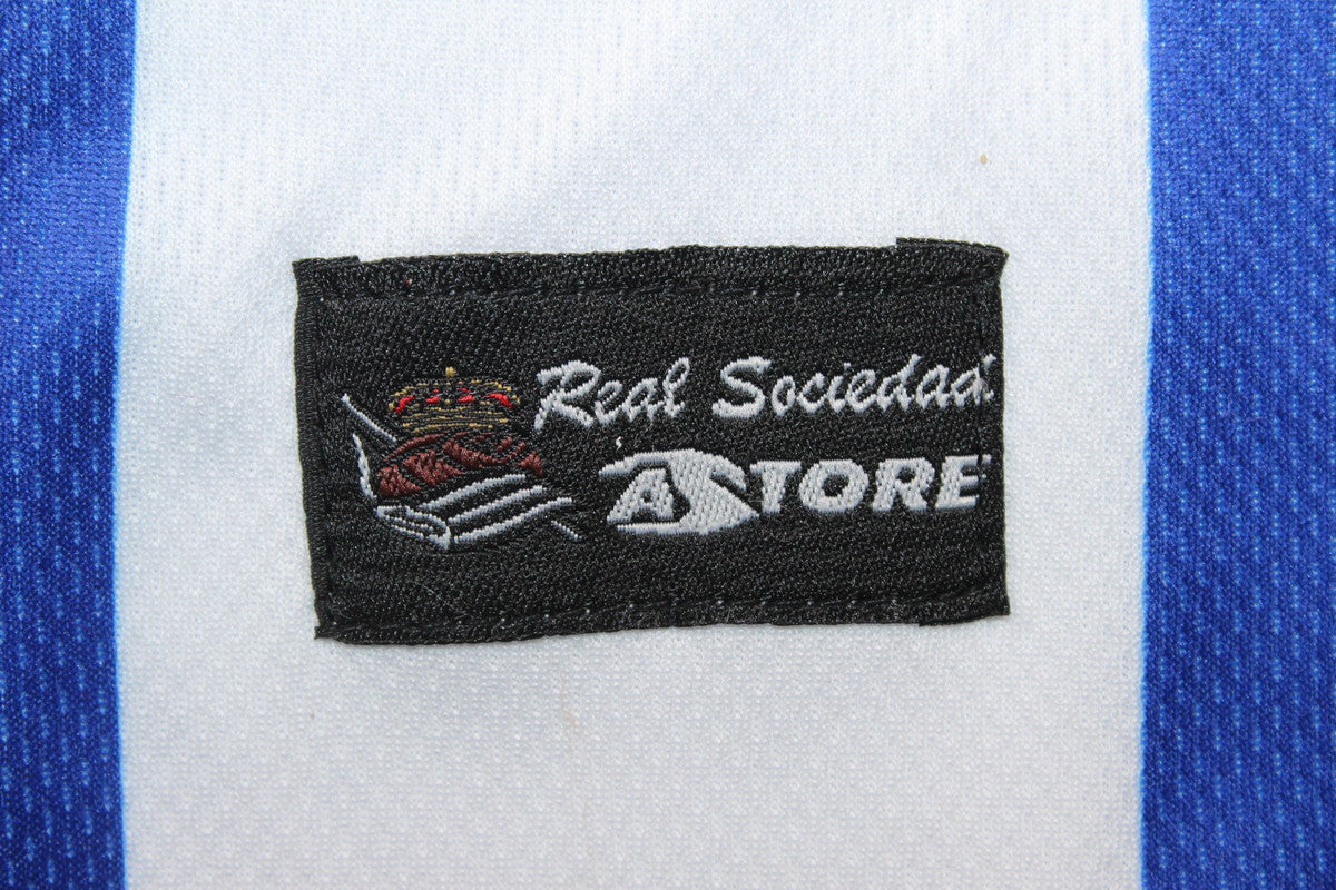 Camisa Real Sociedad Home 02/03 - Versão Retrô "Alonso" Nº 4
