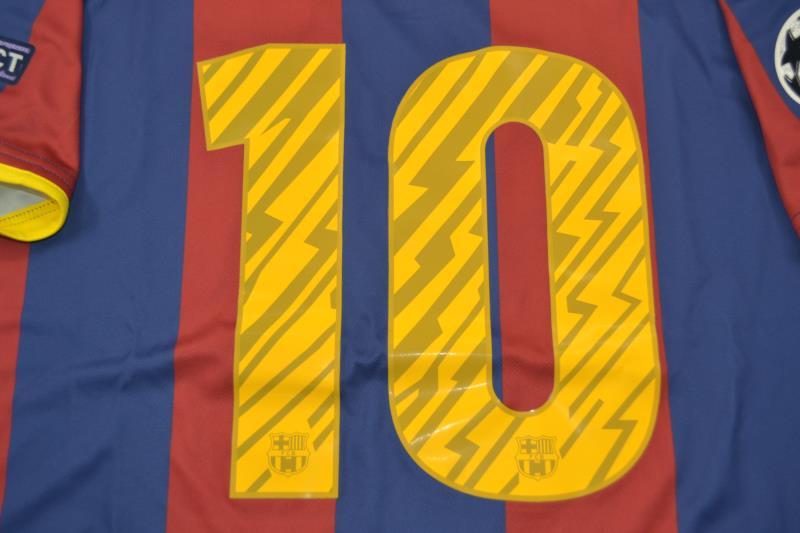 Camisa Barcelona UCL Final 2011 - Versão Retrô "Messi" Nº 10