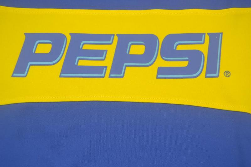 Camisa Boca Juniors Manga Longa 03/04 - Versão Retrô "Tevez" Nº 9