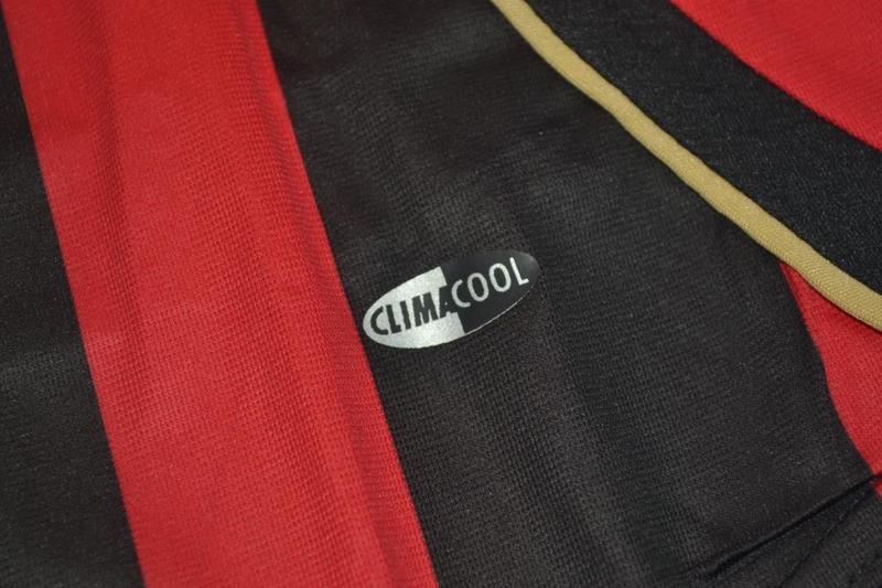 Camisa Milan Manga Longa Home 06/07 - Versão Retrô