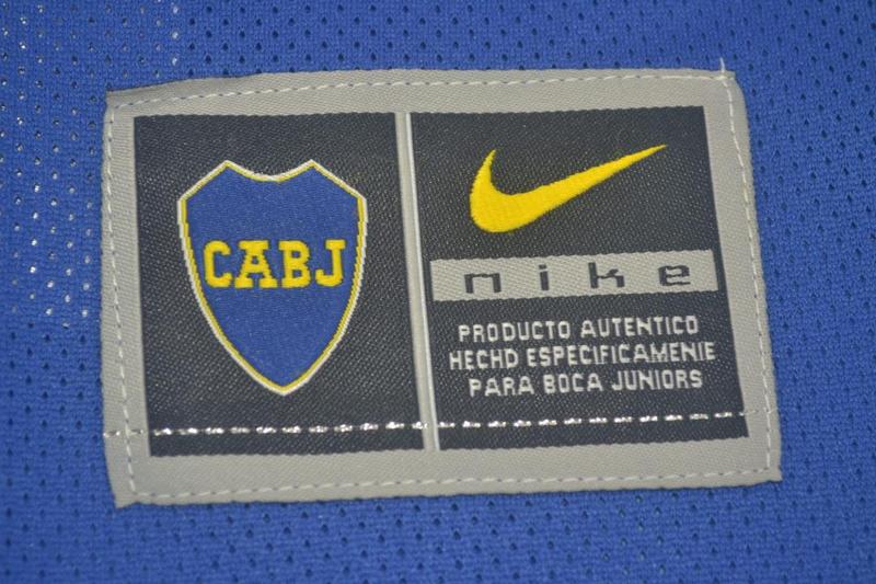 Camisa Boca Juniors Manga Longa Home 03/04 - Versão Retrô