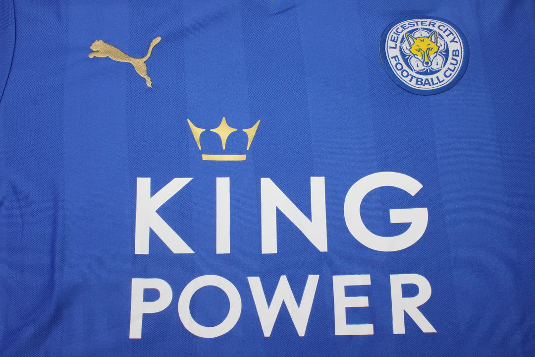 Camisa Leicester City Home 15/16 - Versão Retrô