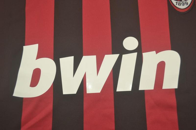 Camisa Retrô Milan Home 09/10 "Ronaldinho" N°.80