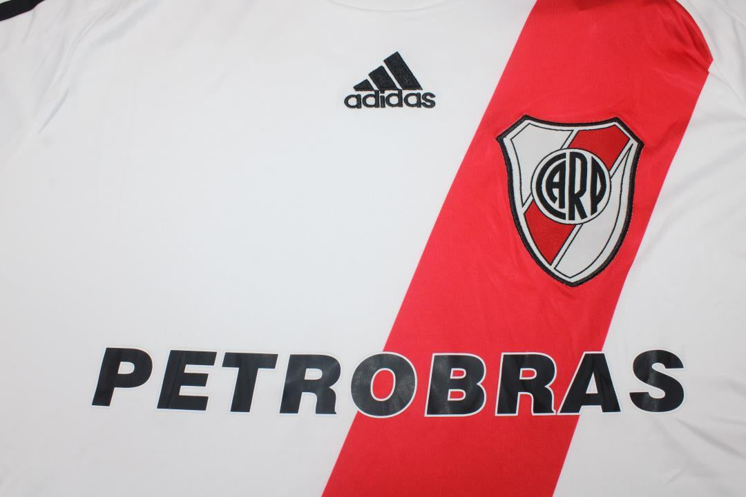 Camisa River Plate Manga Longa Home 09/10 - Versão Retrô