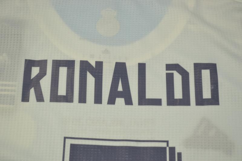 Camisa Real Madrid Home 15/16 - Versão Retrô "Cristiano Ronaldo" Nº 7