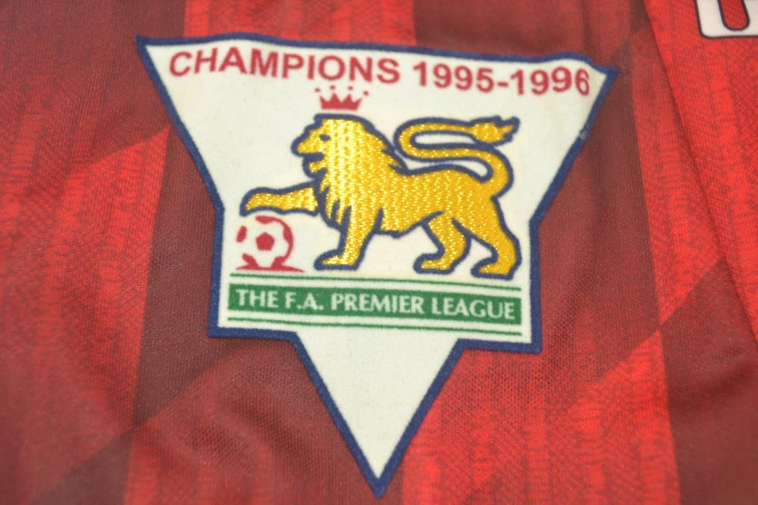 Camisa Manchester United Manga Longa 96/97 - Versão Retrô "Beckham" Nº 10