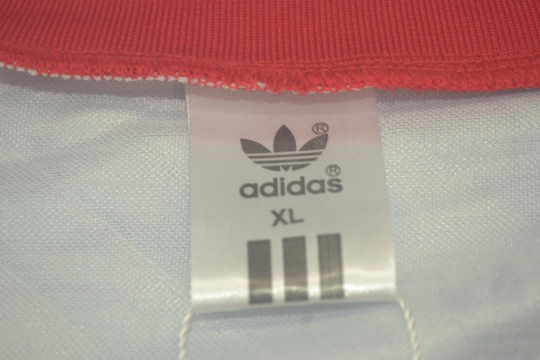 Camisa Manchester United Manga Longa Away 86/87 - Versão Retrô
