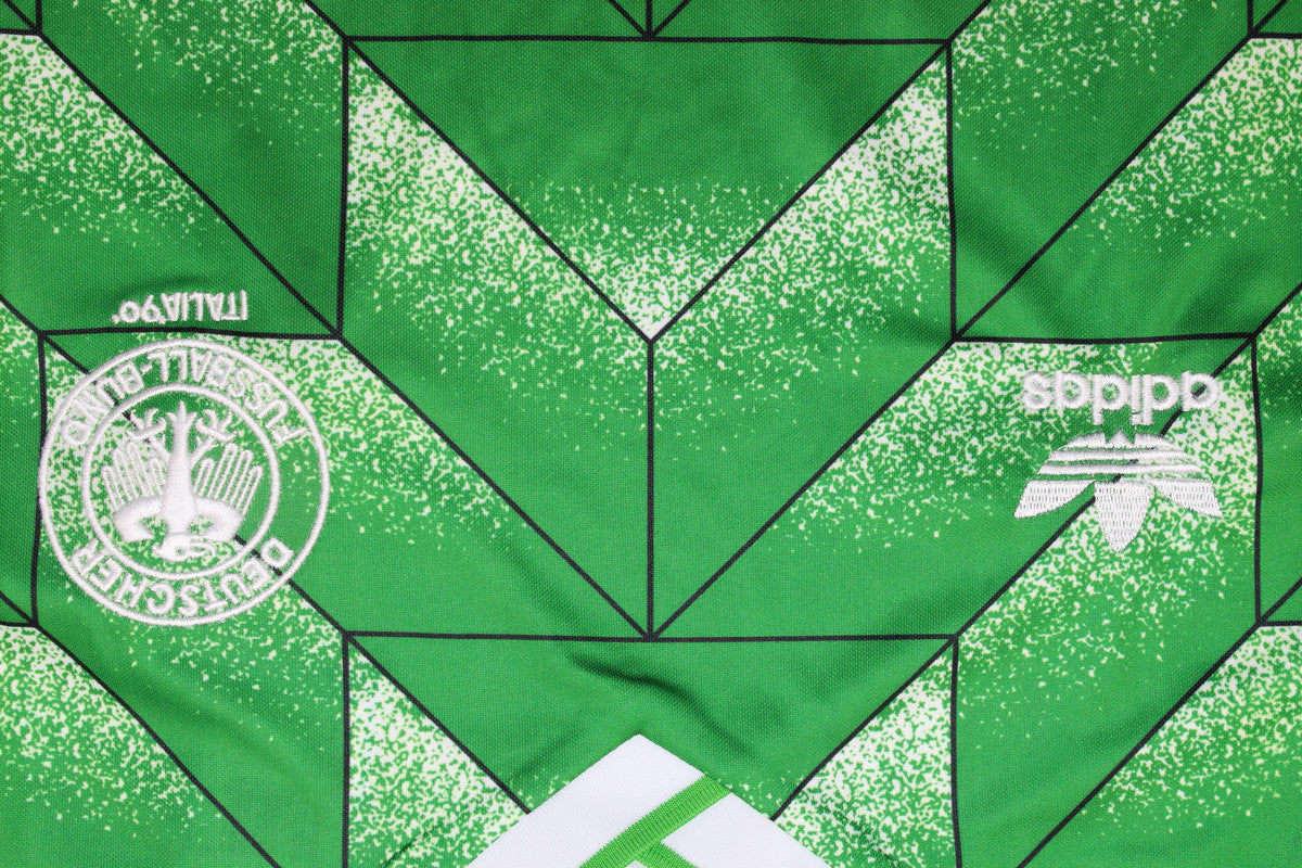 Camisa Alemanha Manga Longa Away 88/90 - Versão Retrô