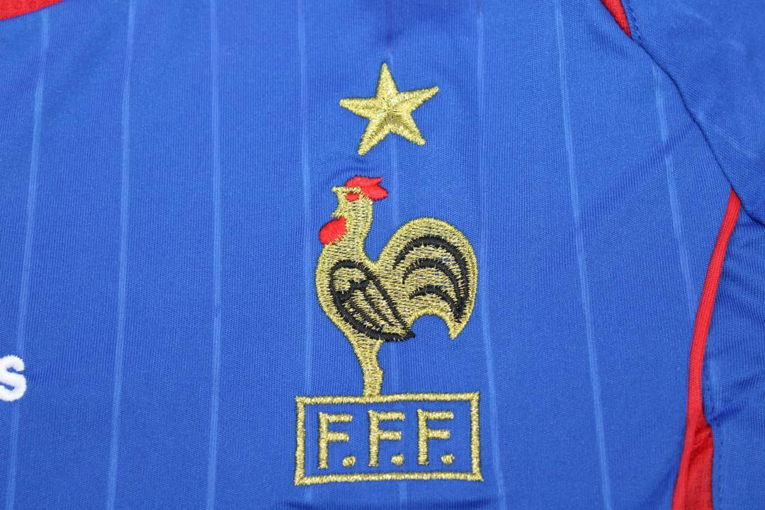 Camisa Retrô França Home 2006 "Zidane" N°10