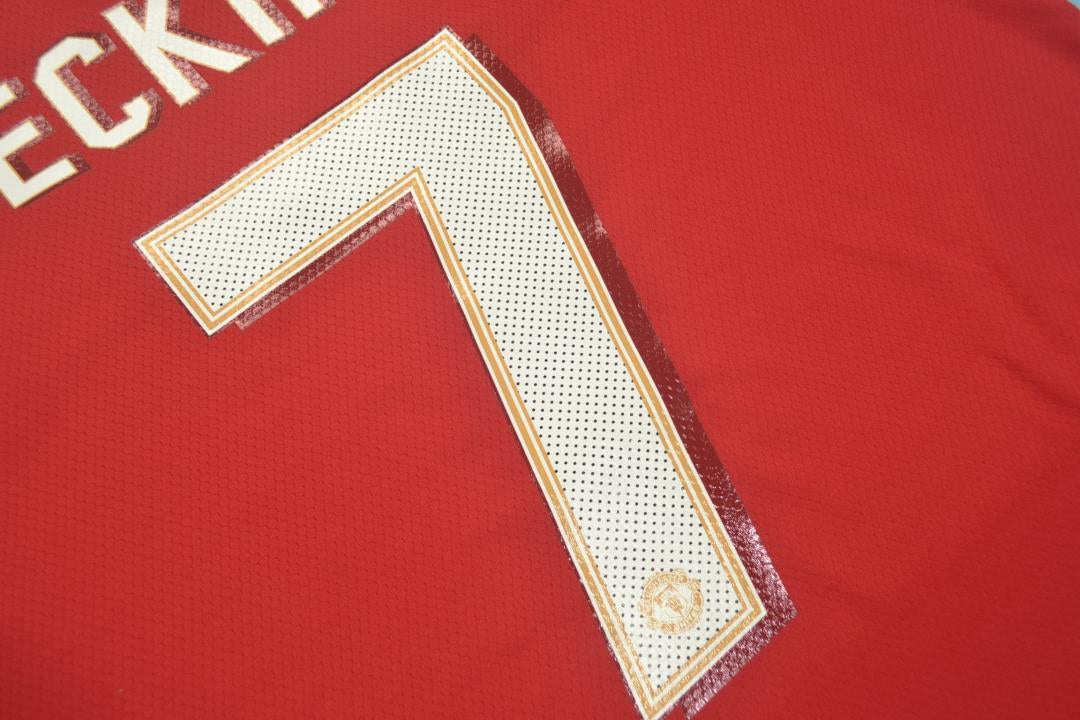 Camisa Manchester United Home 19/20 - Versão Retrô "Beckham" Nº 7