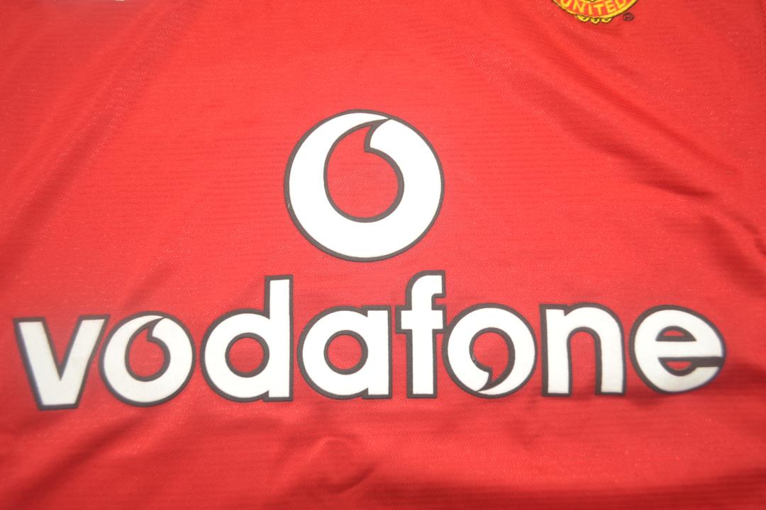Camisa Manchester United Home 00/02 - Versão Retrô "Beckham" Nº 7