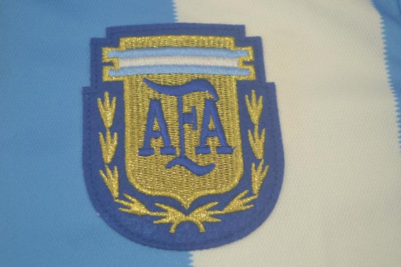 Camisa Retrô Argentina Home 1986 N°.10