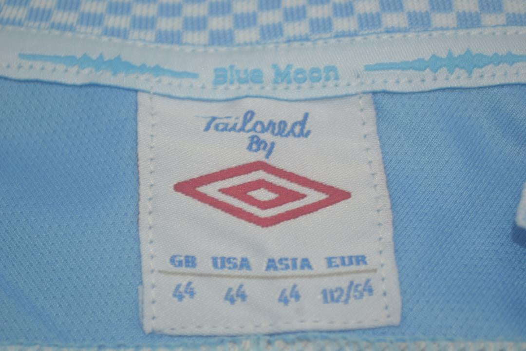 Camisa Manchester City Home 11/12 - Versão Retrô "Aguero" Nº 16